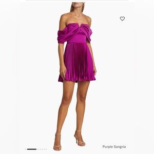 AMUR Tilly Off Shoulder Dress